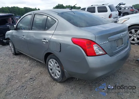 2012 Nissan Versa 1.6 Sv из США, поврежденный, VIN 3N1CN7AP0CL881800